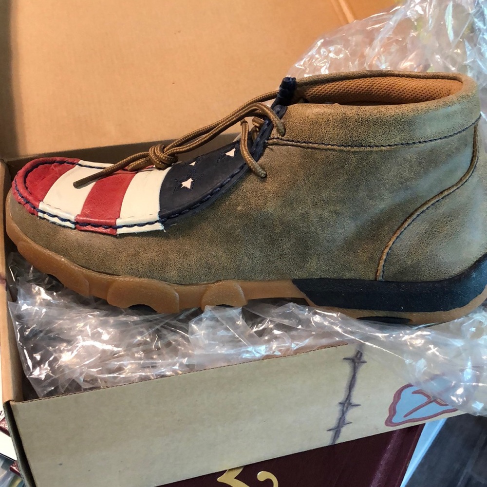 women’s american flag twisted x shoes